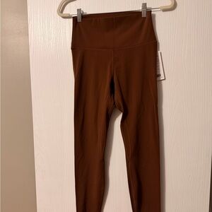 Hey Nuts | Brown High-Waisted Leggings